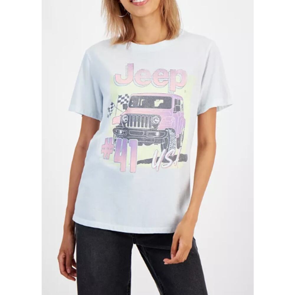 Grayson Threads The Label Juniors' Jeep Graphic Print Tee S
